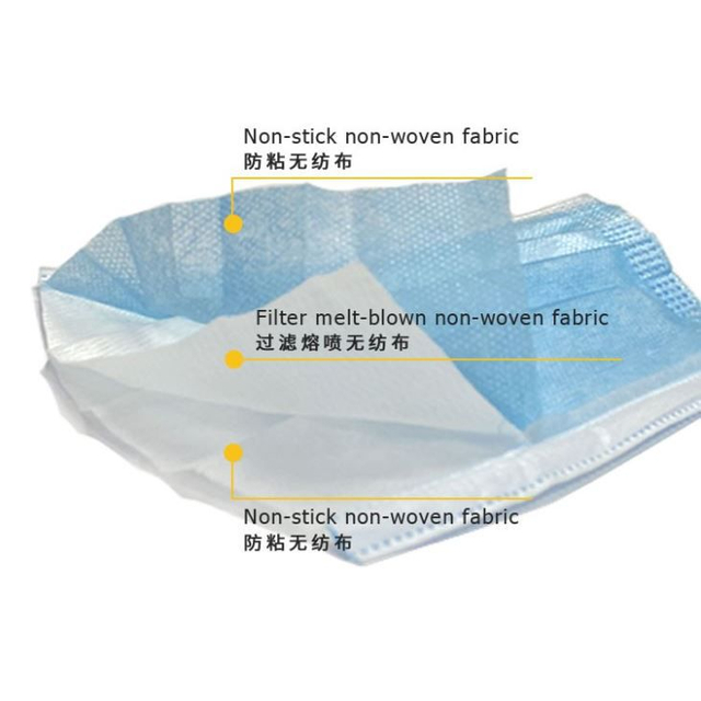 Одноразовая медицинская маска Topmedi